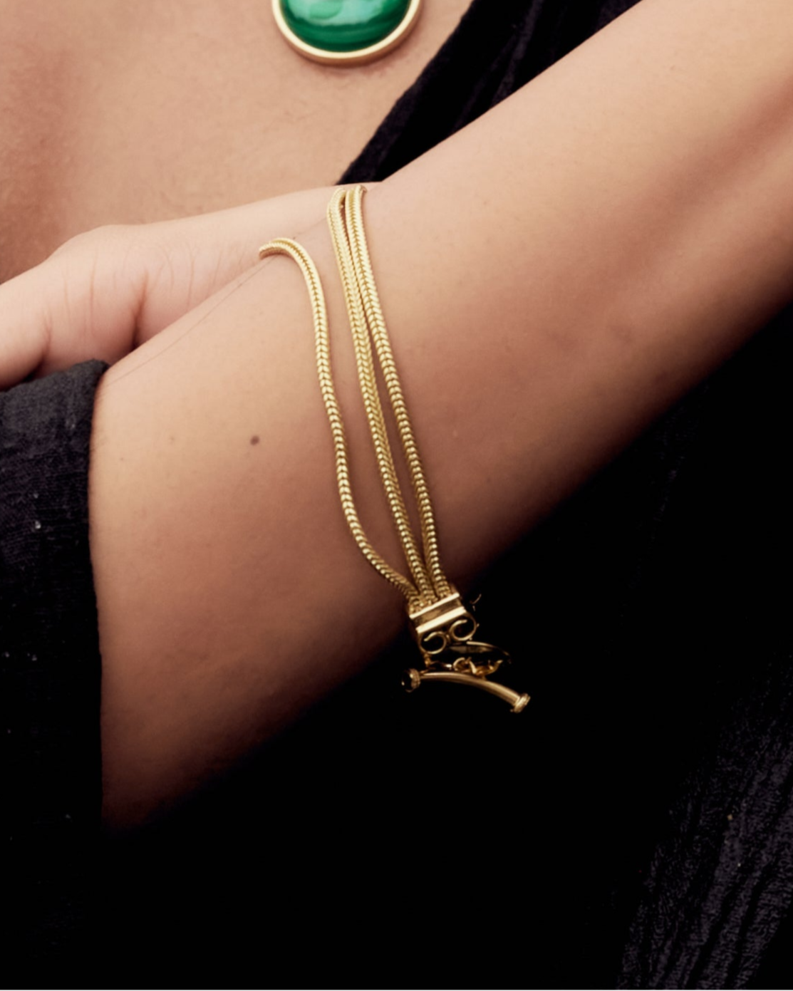 The Solaro Chain Bracelet – Gold Edition