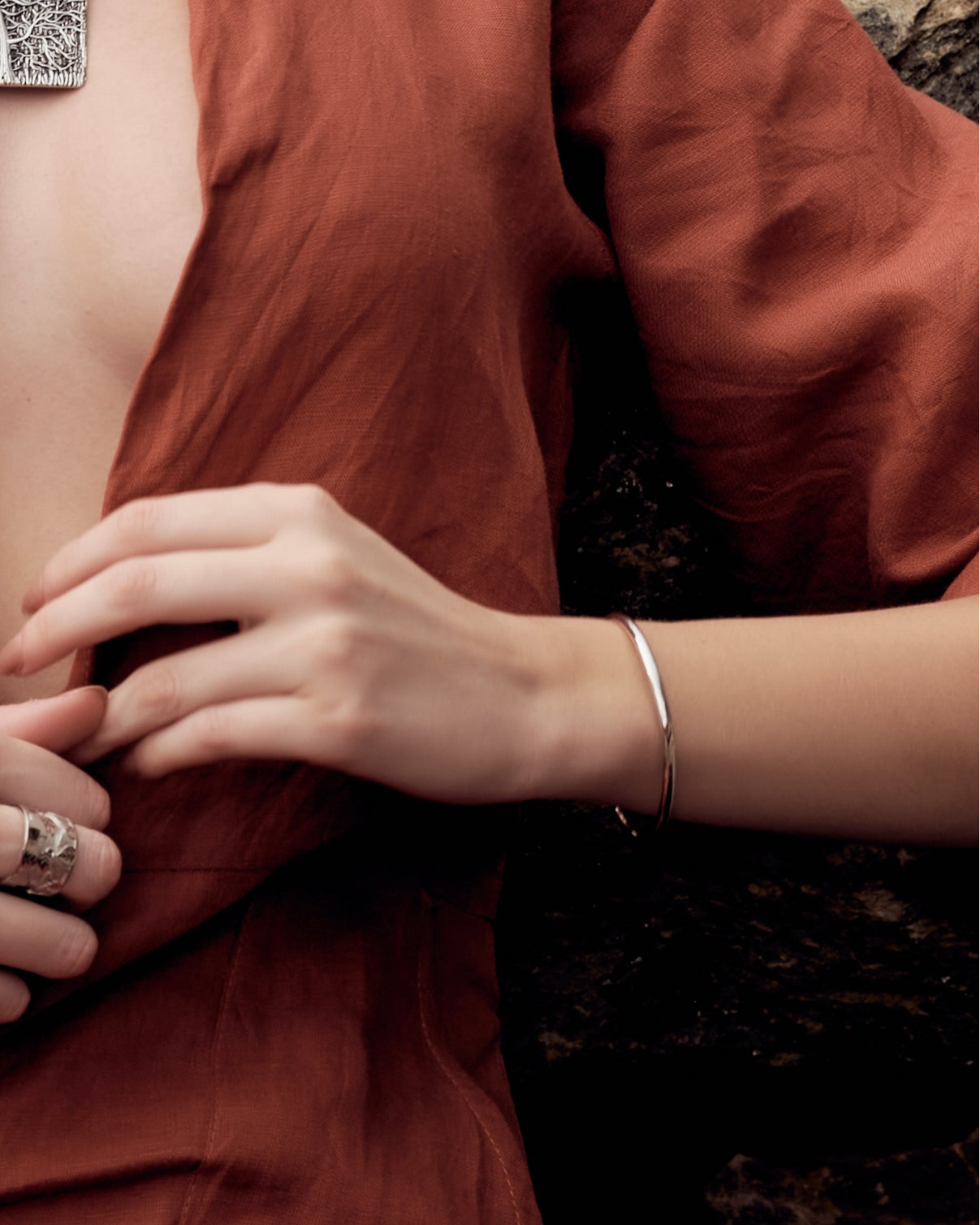 The Solis Cuff – Silver Edition