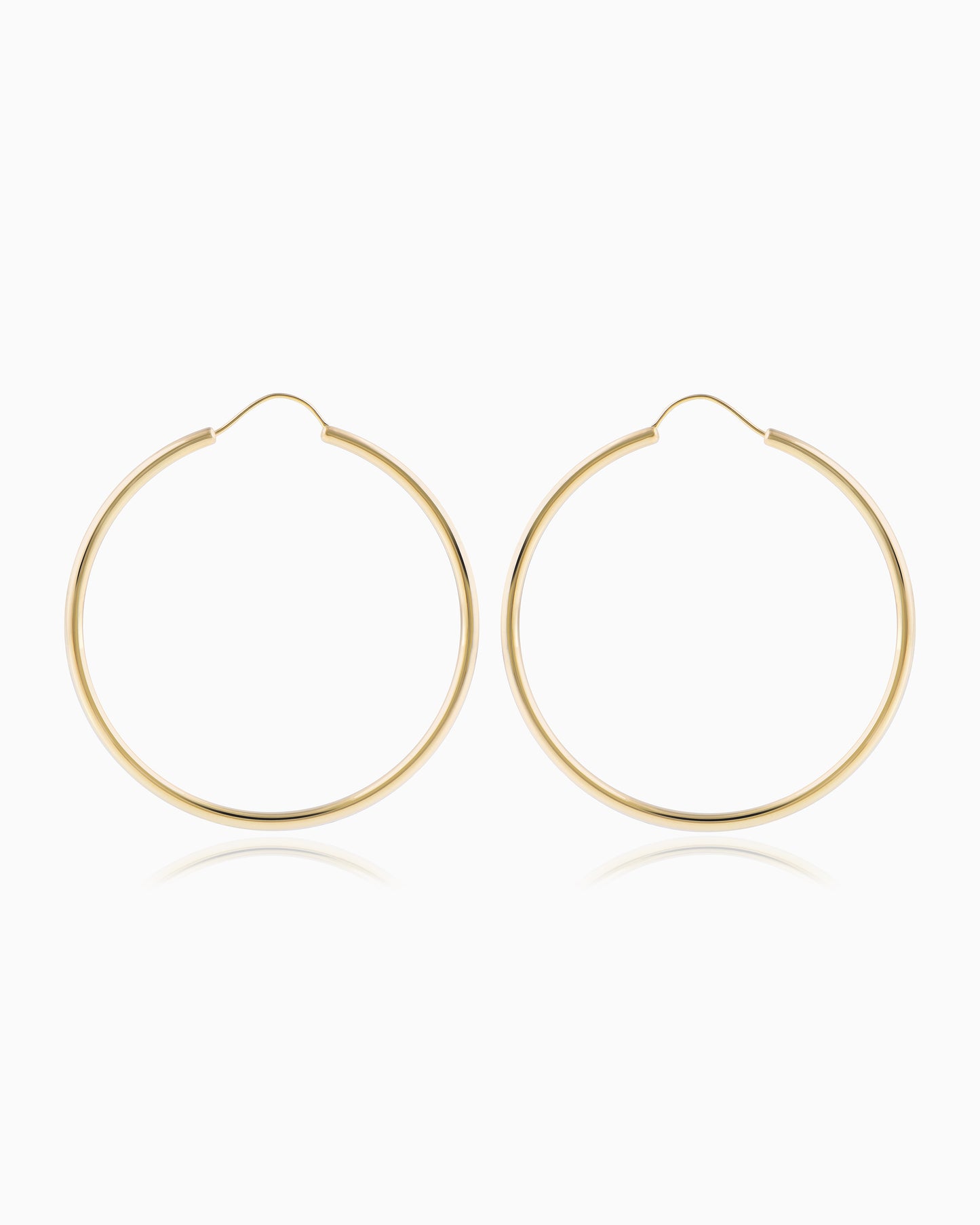 Large Gold Hoop Earrings