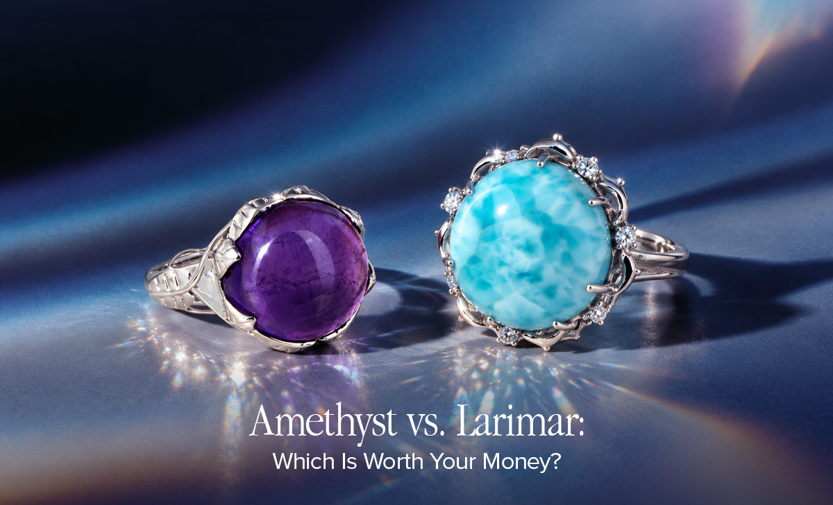 Amethyst vs. Larimar