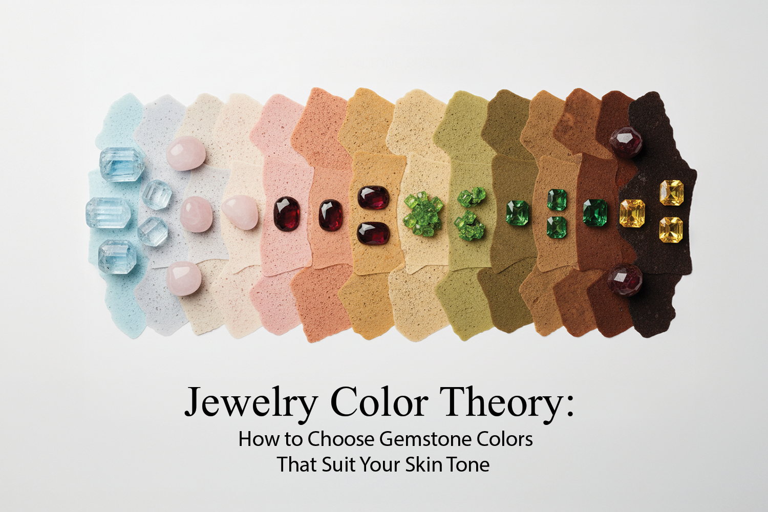 best gemstone colors for skin tone