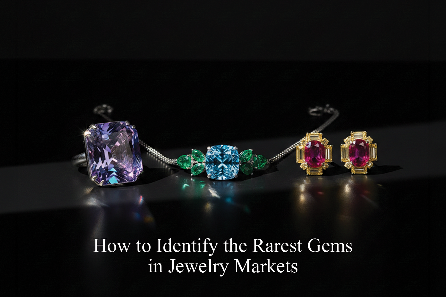 identifying rare gemstones for jewelry