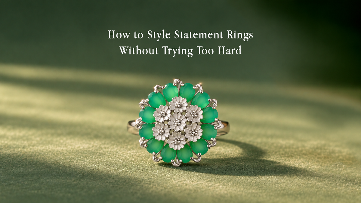 how to style statement earrings