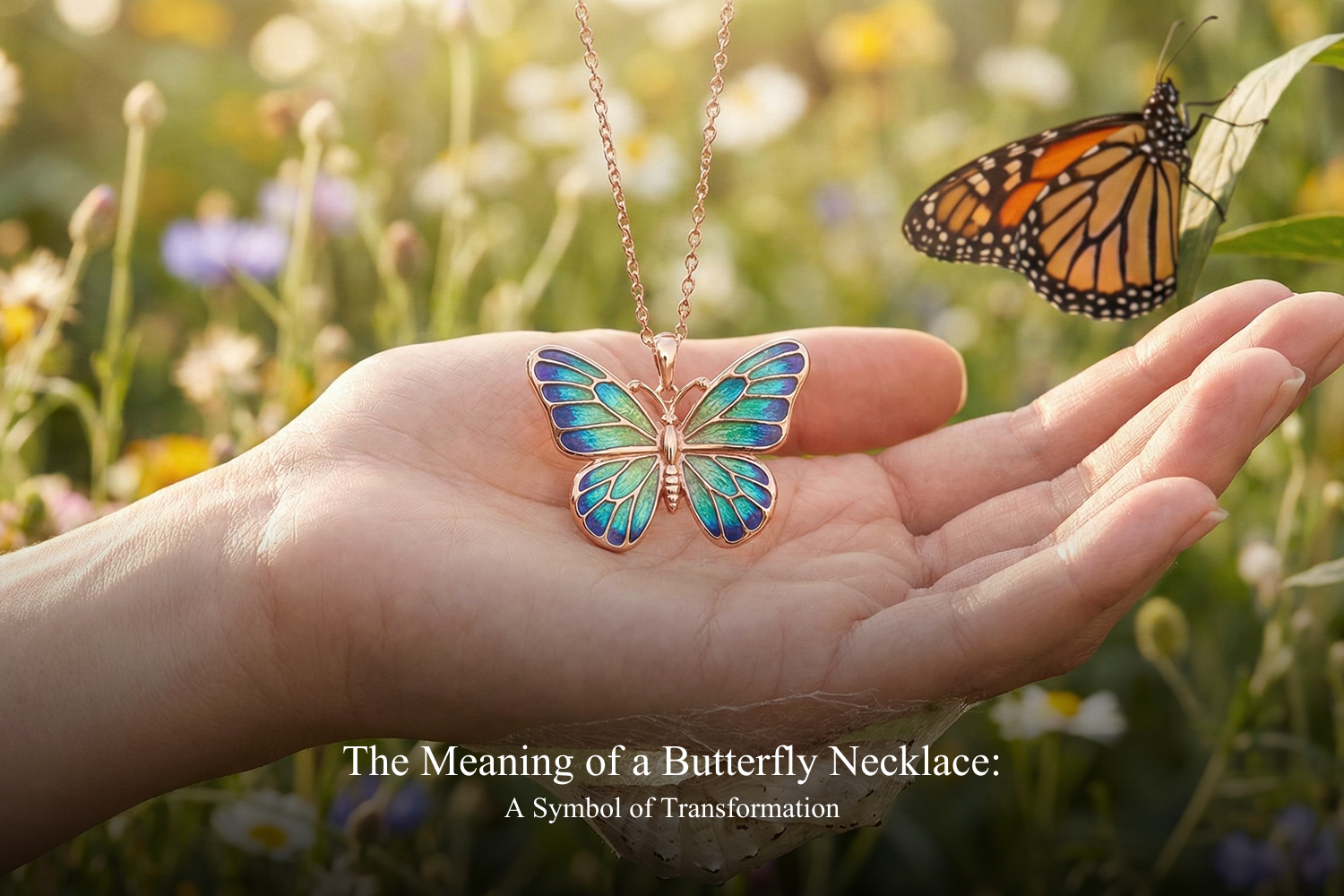 butterfly necklace meaning