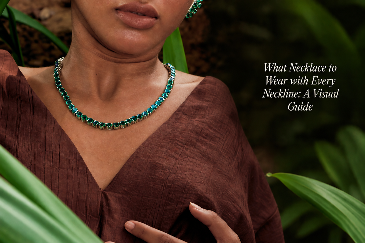What Necklace to Wear with Every Neckline: A Visual Guide