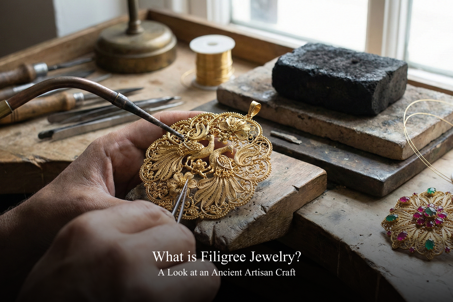 what is filigree jewelry