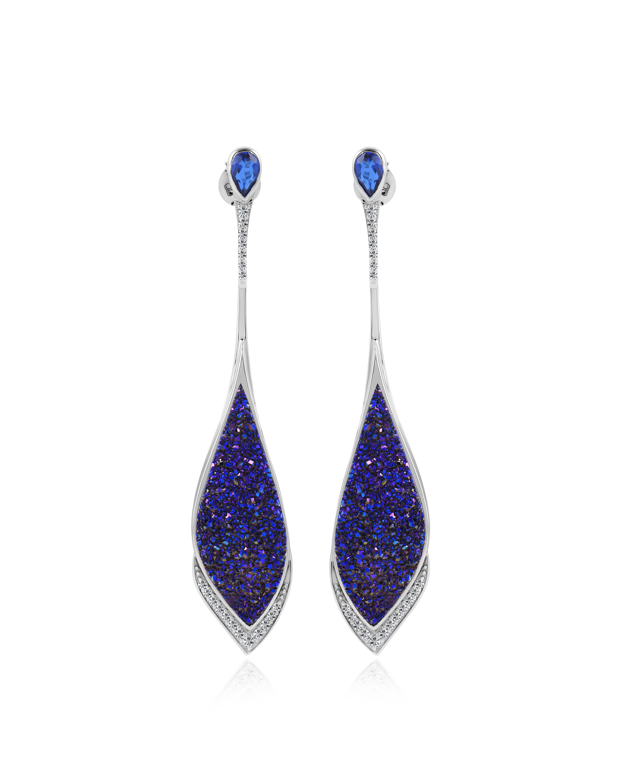 Glimmer Skin Druzy Earring