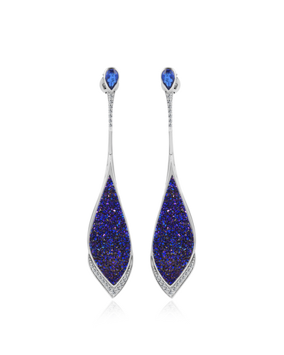 Glimmer Skin Druzy Earring