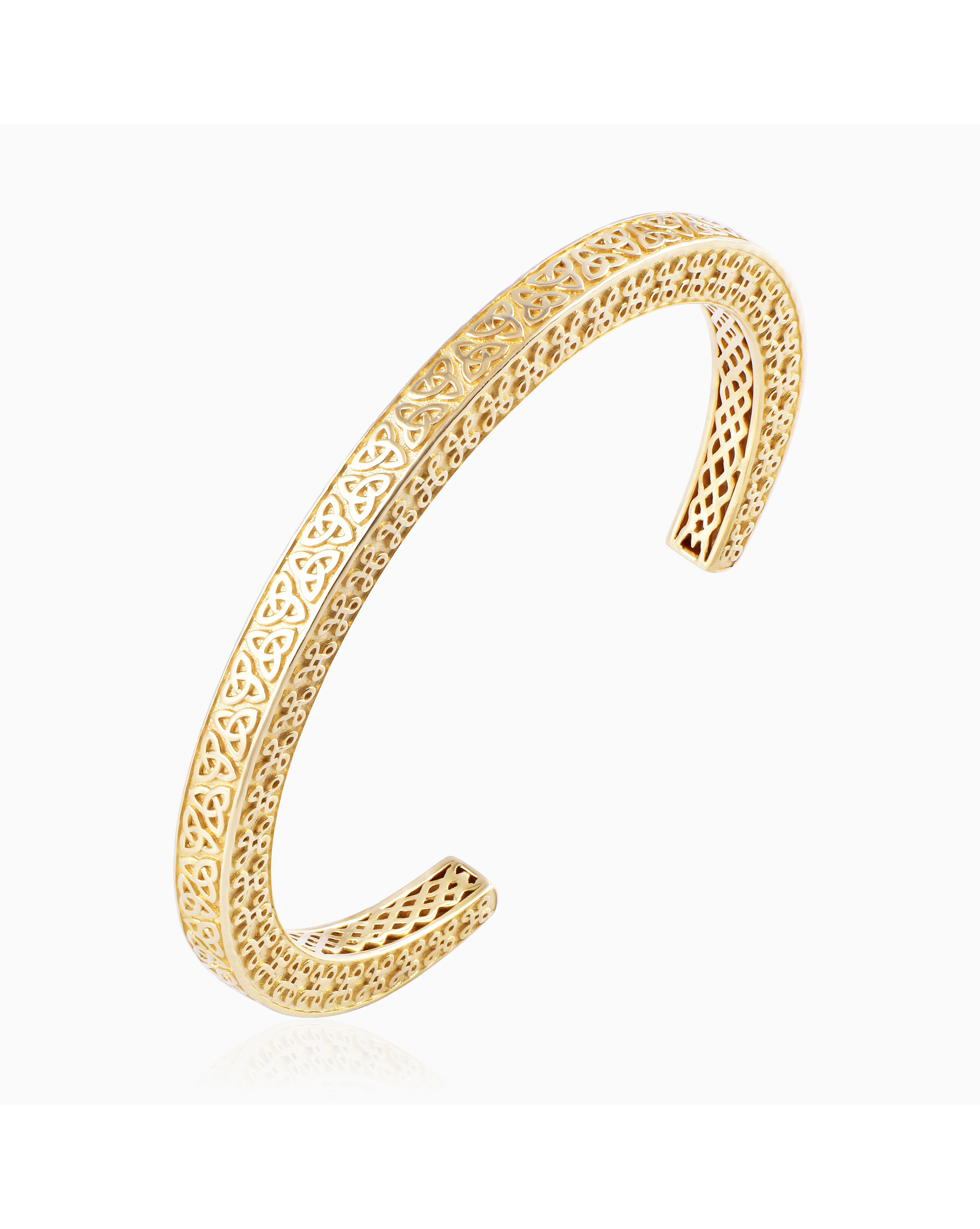 Sunwoven Filigree Cuff – Gold Edition