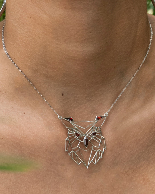The Noctis Owl Necklace 24"