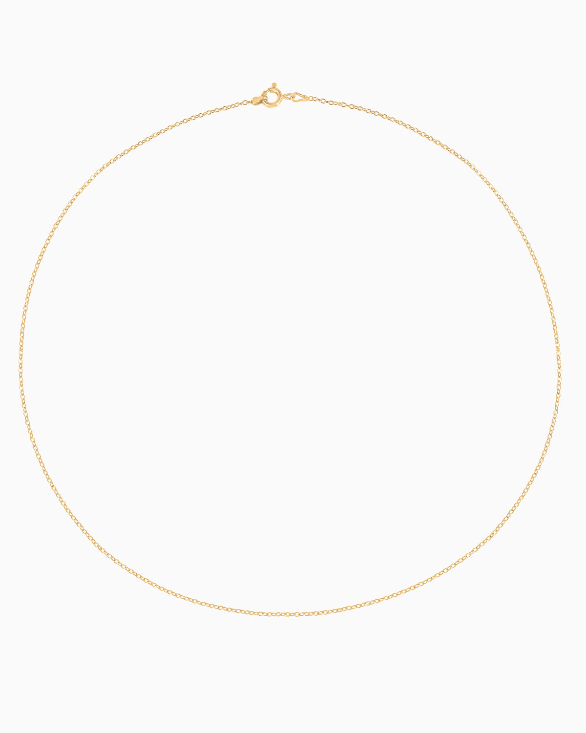 Gold Cable Chain 20