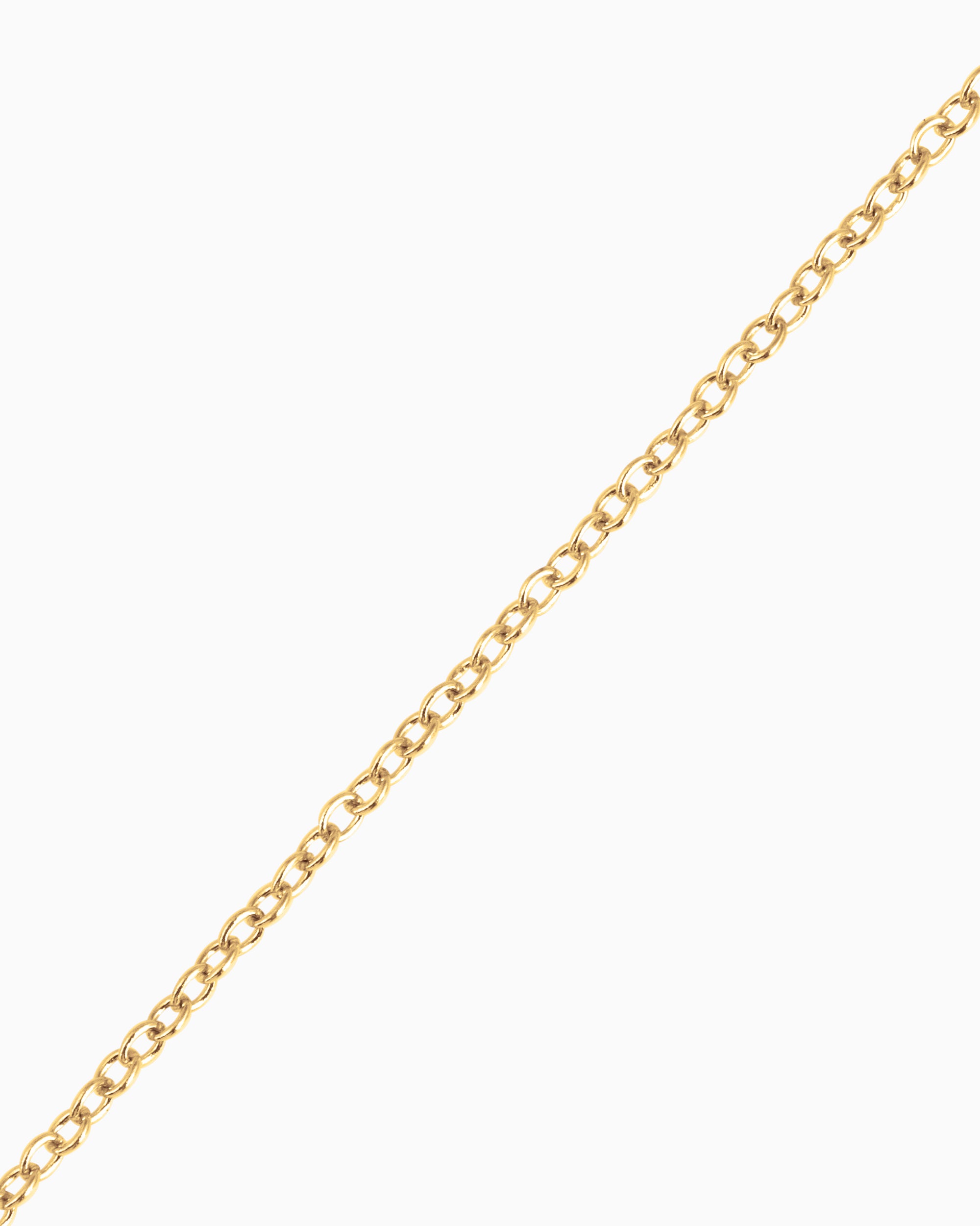 Gold Cable Chain 18
