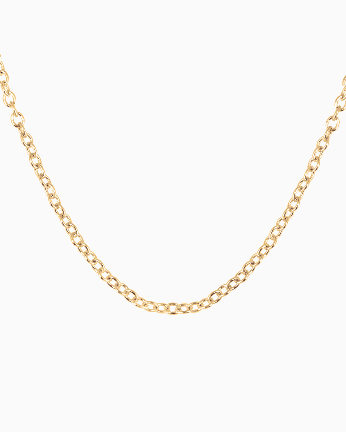 Gold Cable Chain 20