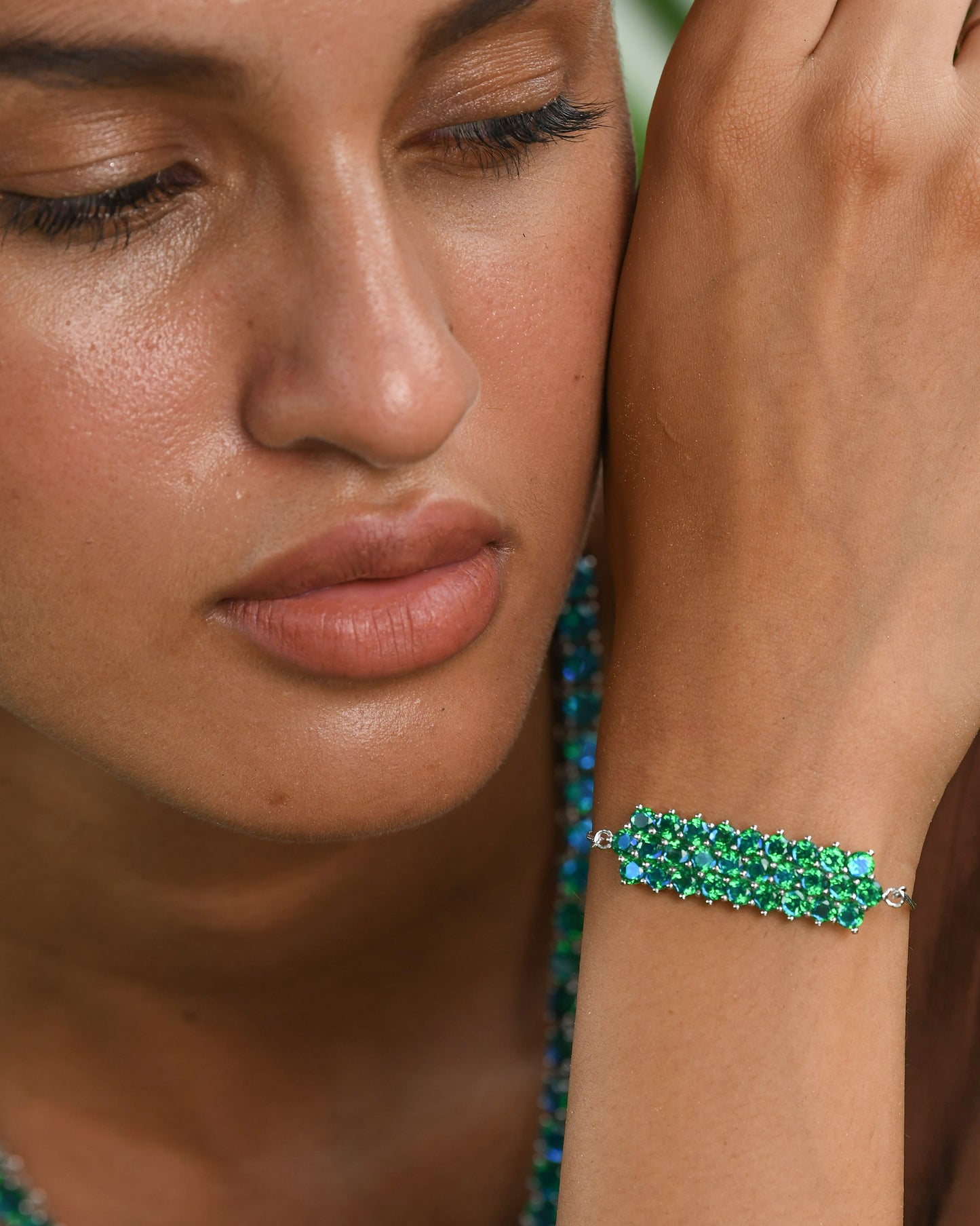 Teal berry Bracelet