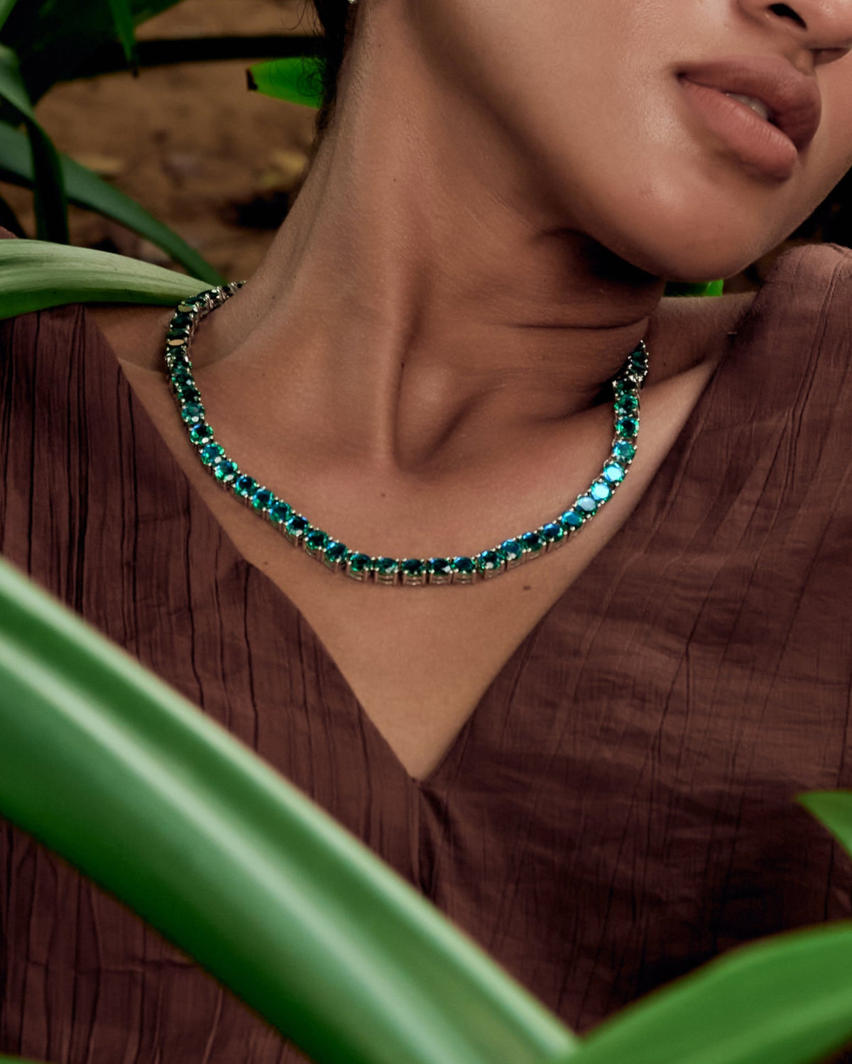 Nebulight Caribbean Tealgaze Necklace