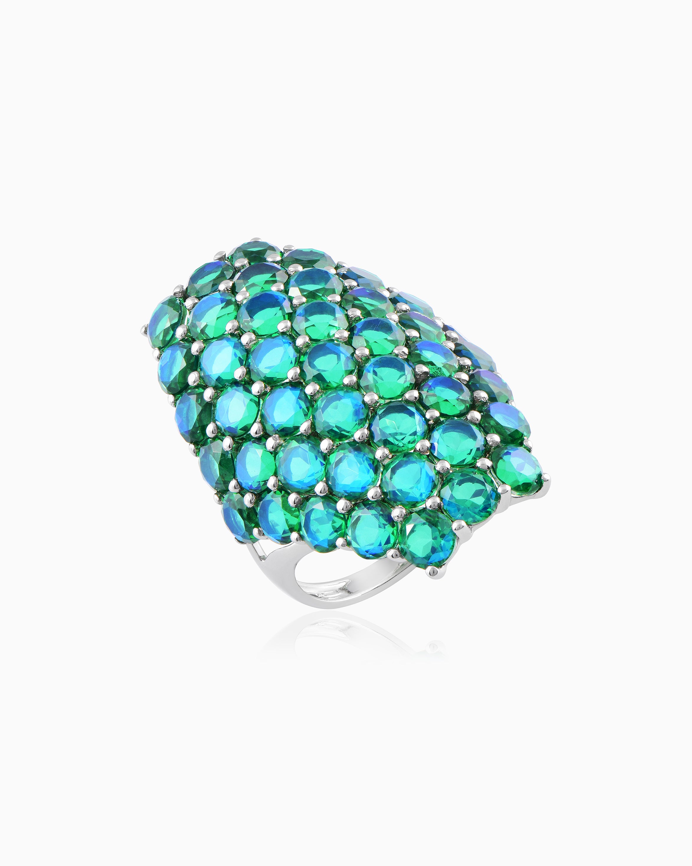 Teal Berry Ring