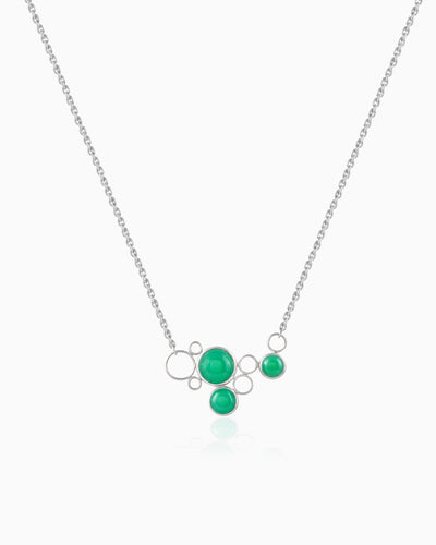 Cosmic Aura Greenveil Necklace 18