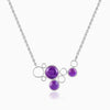 Violet Glow Ametara Necklace 18