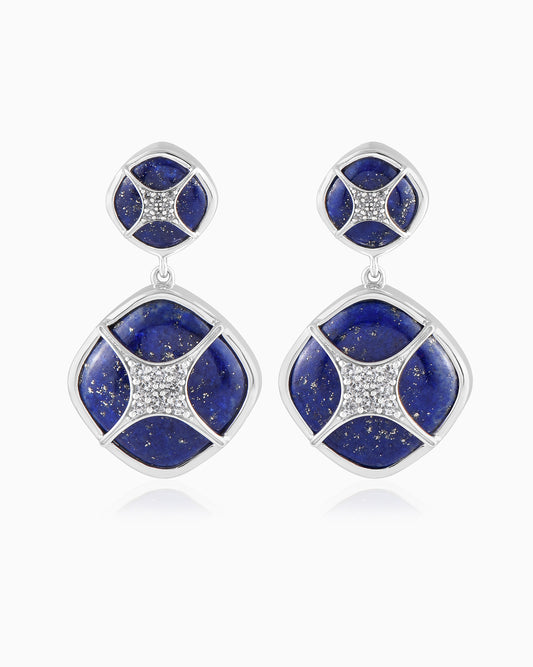 Galaxy Glint Drop Earrings
