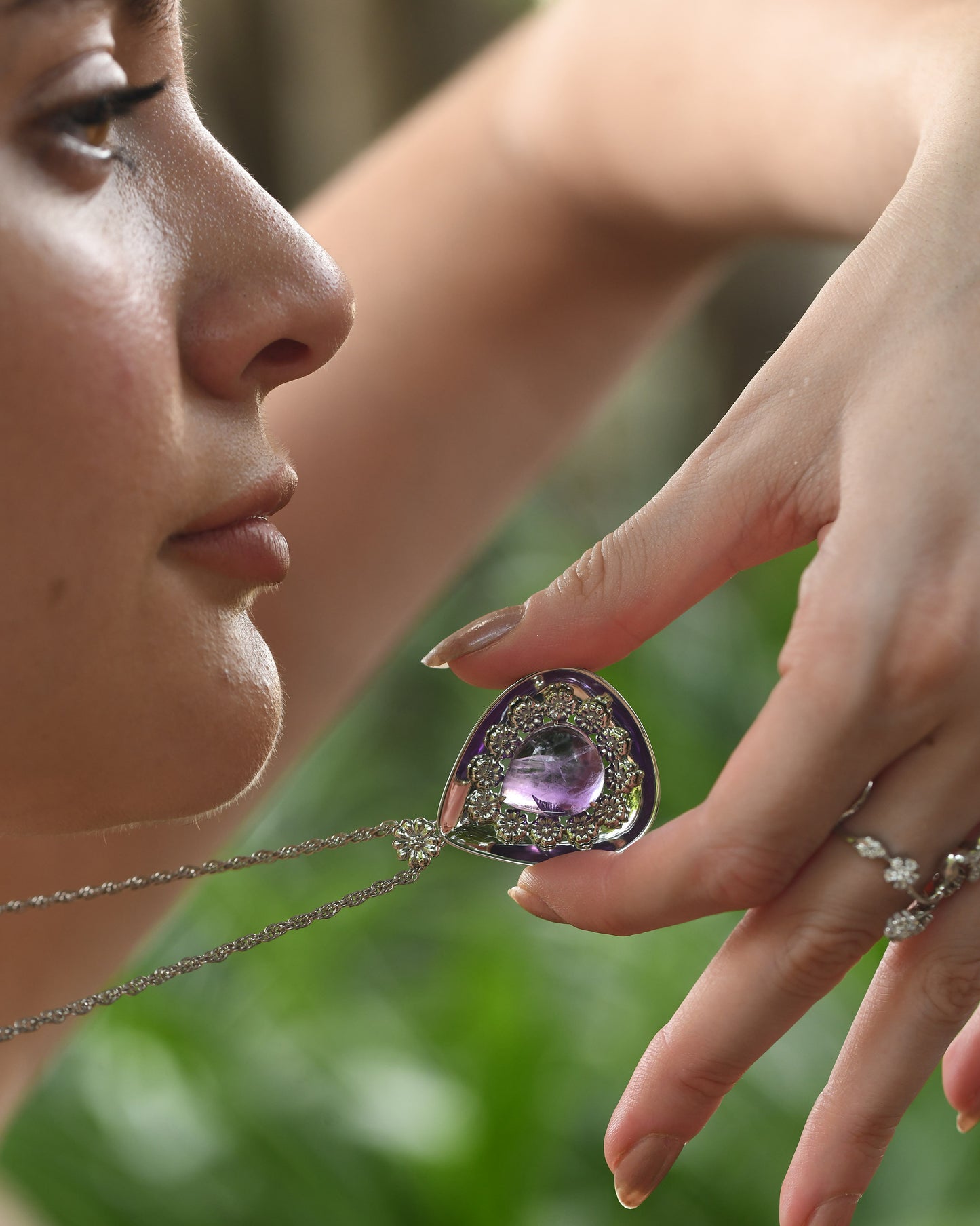 Lavender Lagoon Pendant