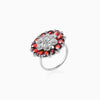 Tatiana Petal Ring- Garnet Edition