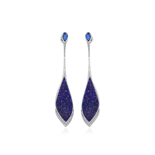 Glimmer Skin Druzy Earring