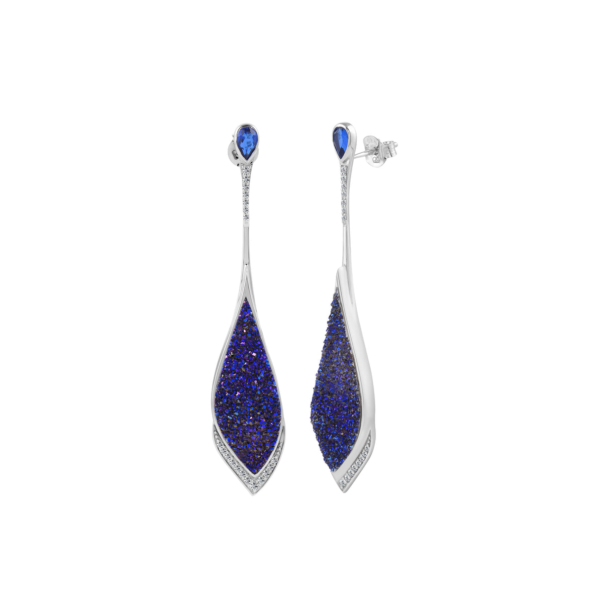 Glimmer Skin Druzy Earring