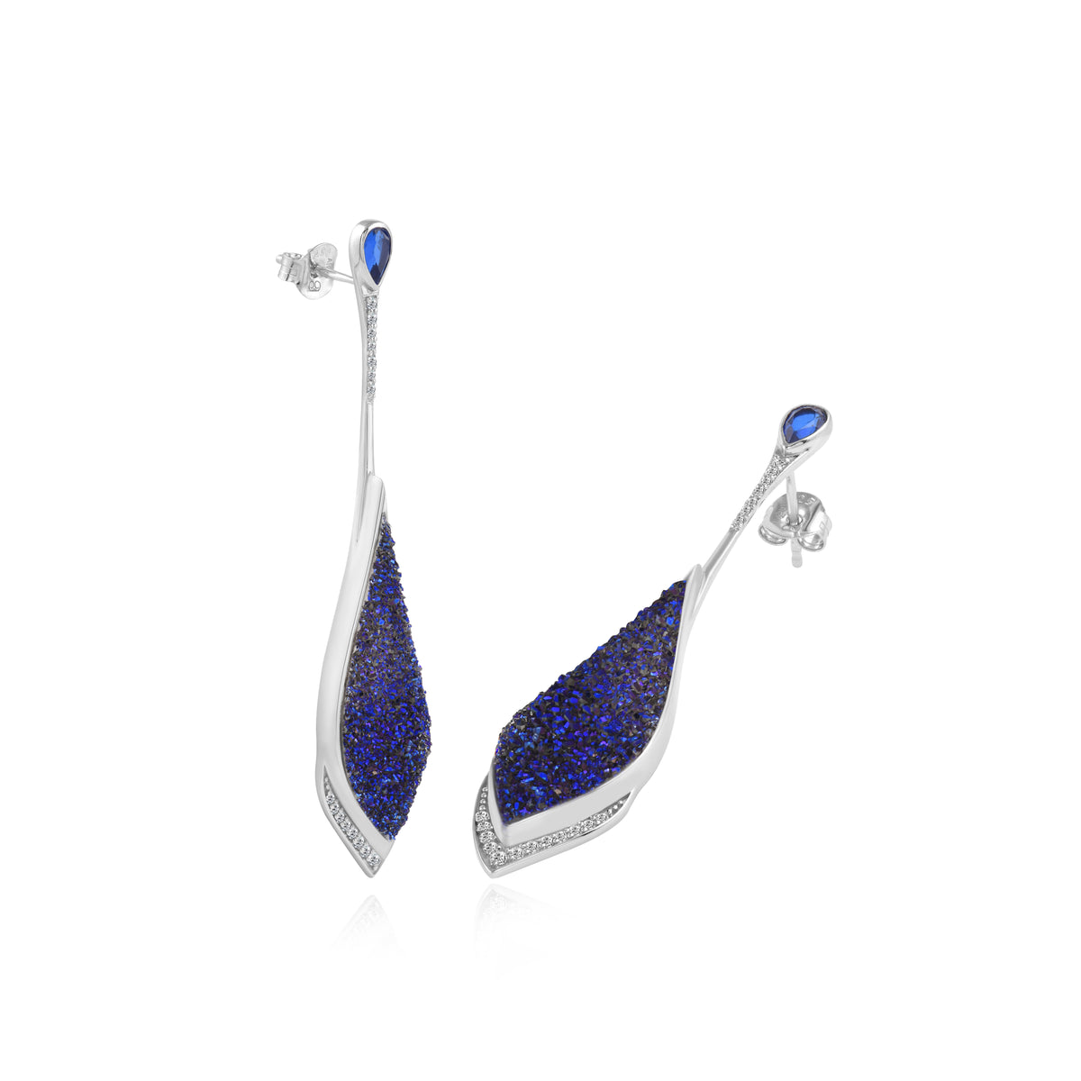 Glimmer Skin Druzy Earring