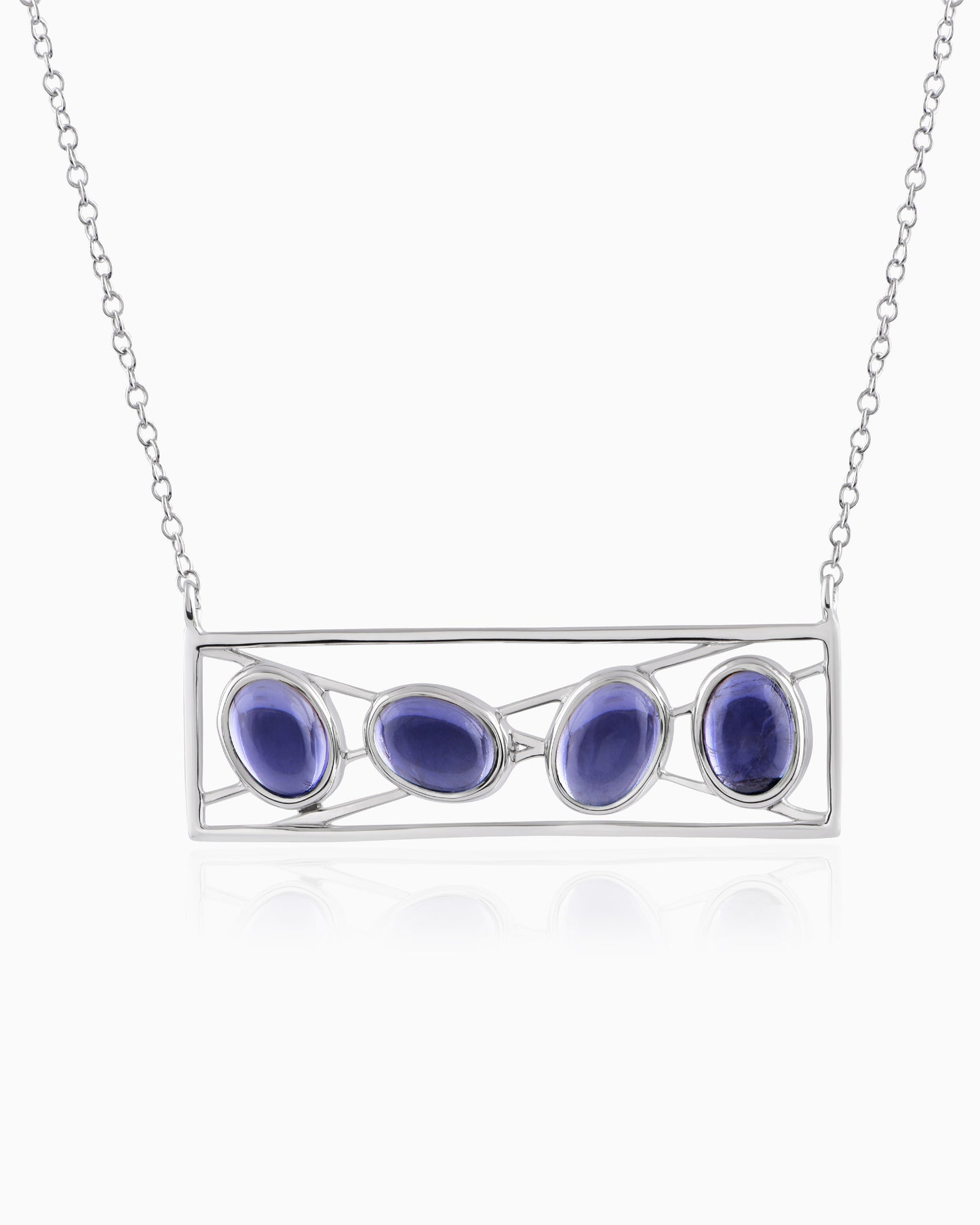 Imperial Eyelets Necklace 18"