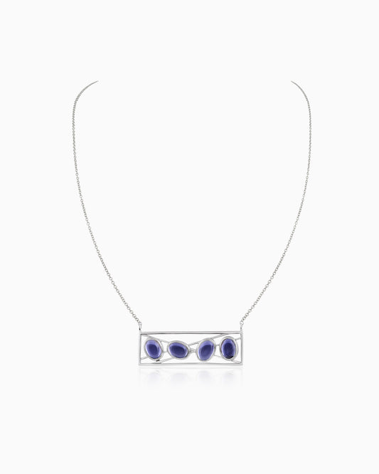 Imperial Eyelets Necklace 18"