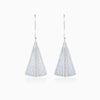 Simulated Opal Earrings