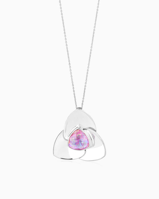 Tropical Moonlit Fan Pendant
