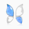 The Winged Grace Earrings – Azure Flight