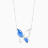 Winged Grace Necklace – Azure Sky 18