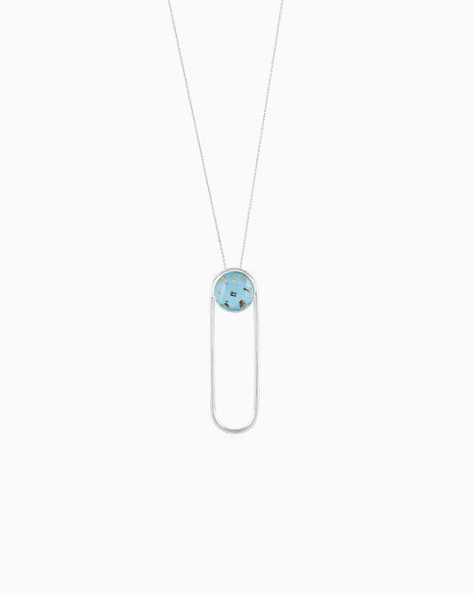 Cyan Cosmos Pendant