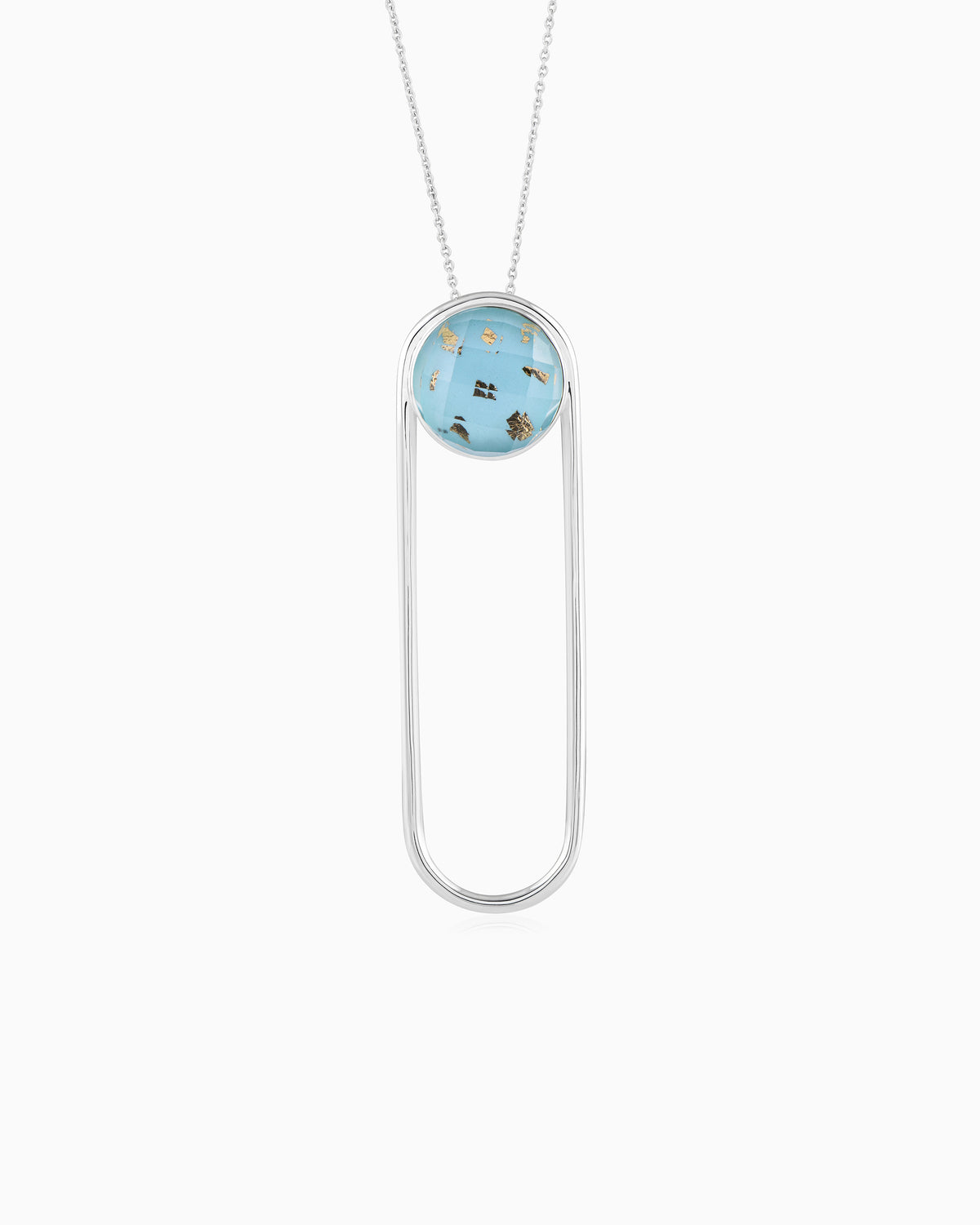 Cyan Cosmos Pendant