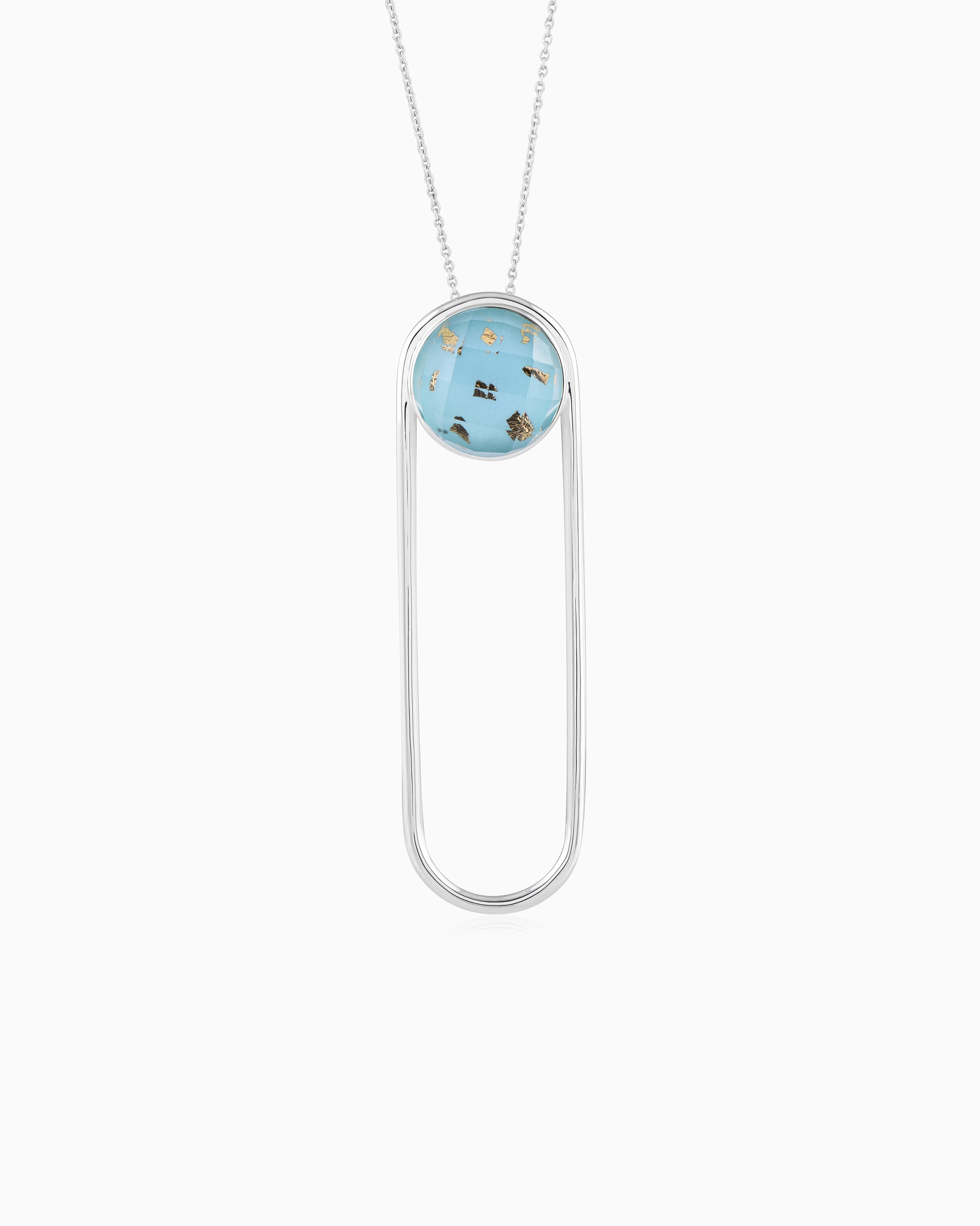 Cyan Cosmos Pendant