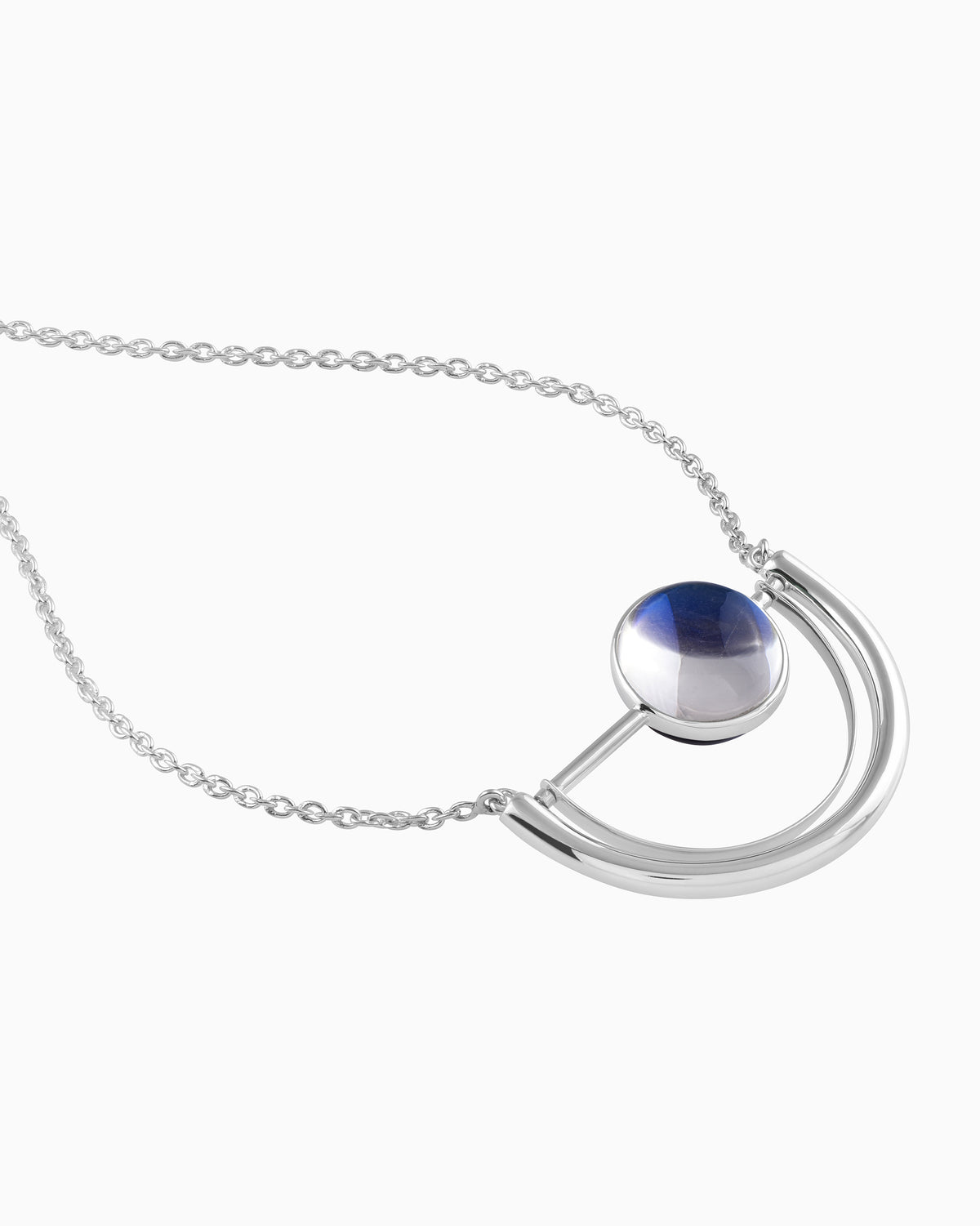 Galeleian Two Faced Moon Necklace 18