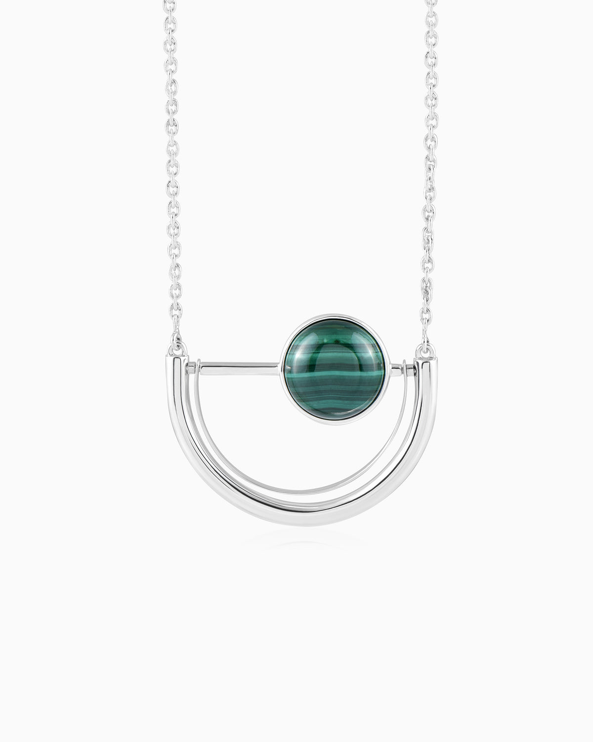 Frosted Two Faced Twilight Necklace 18