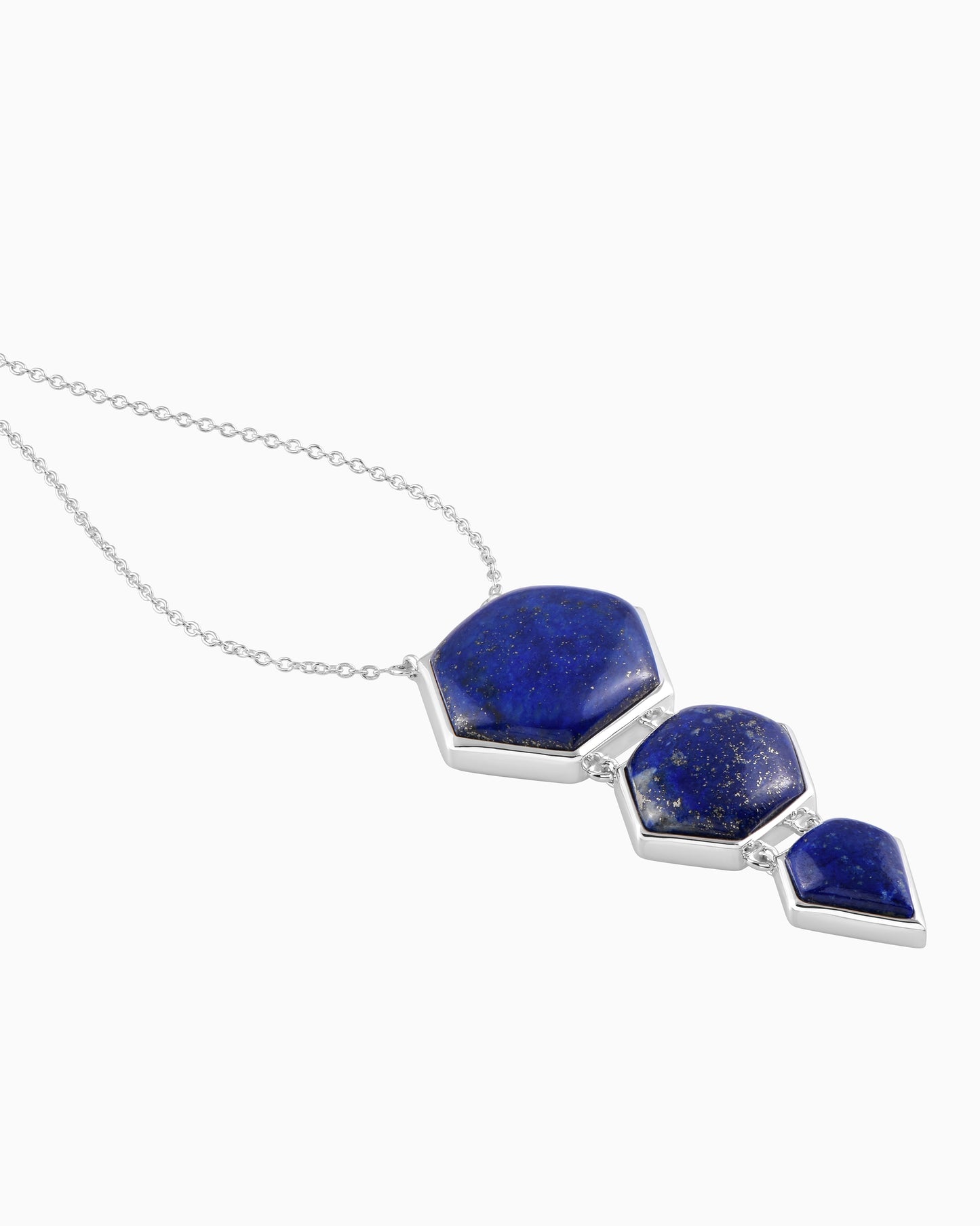 Midnight Runes Etched Necklace 18"