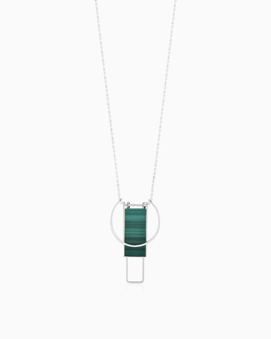 Verdant Quintet Necklace 18"