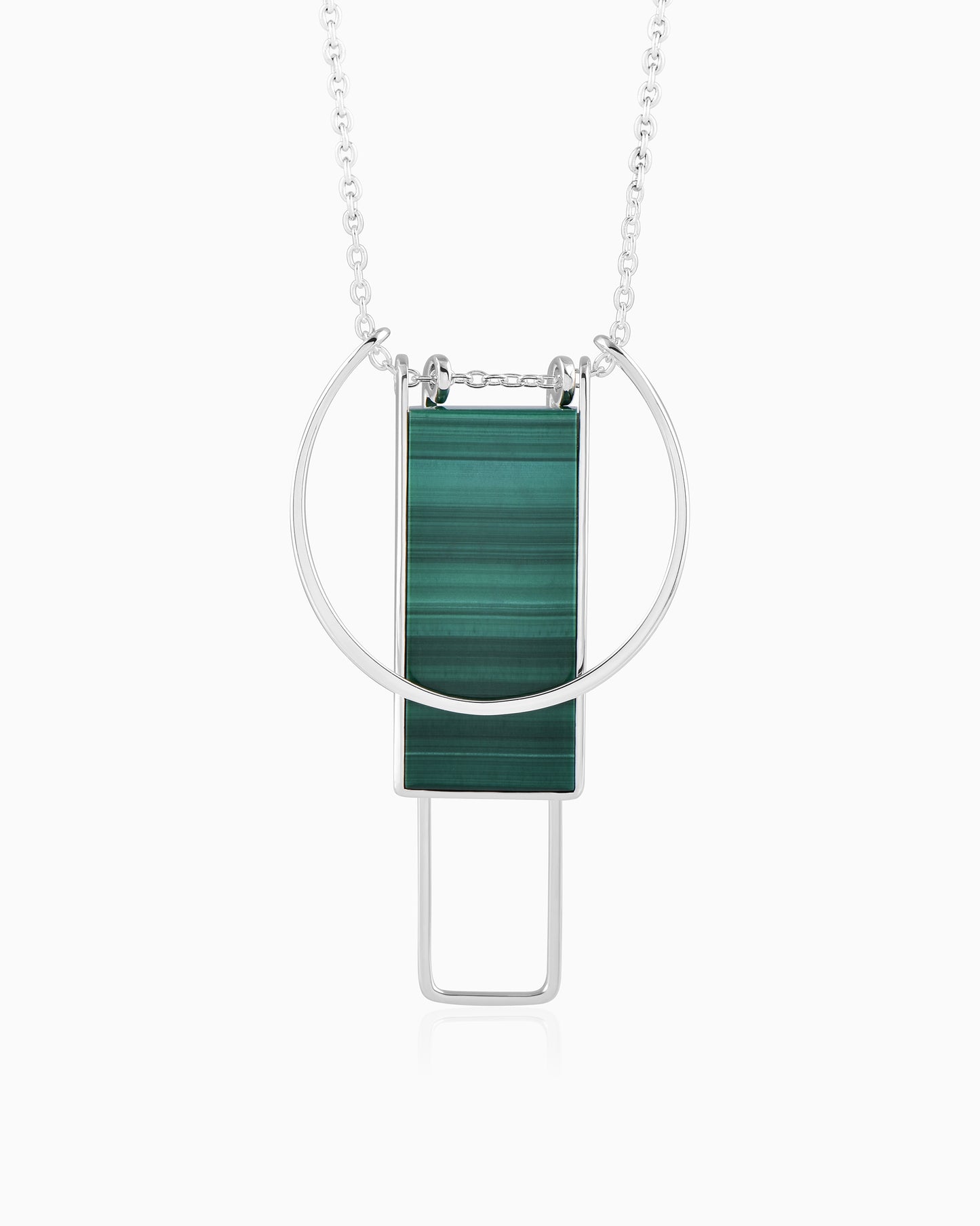 Verdant Quintet Necklace 18"