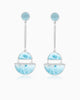 Modern Geometric Drop Earrings