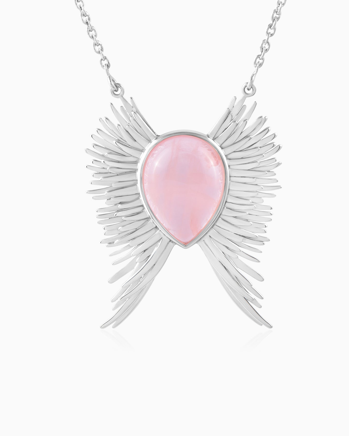 Celestial Dawn Wings Necklace 18"