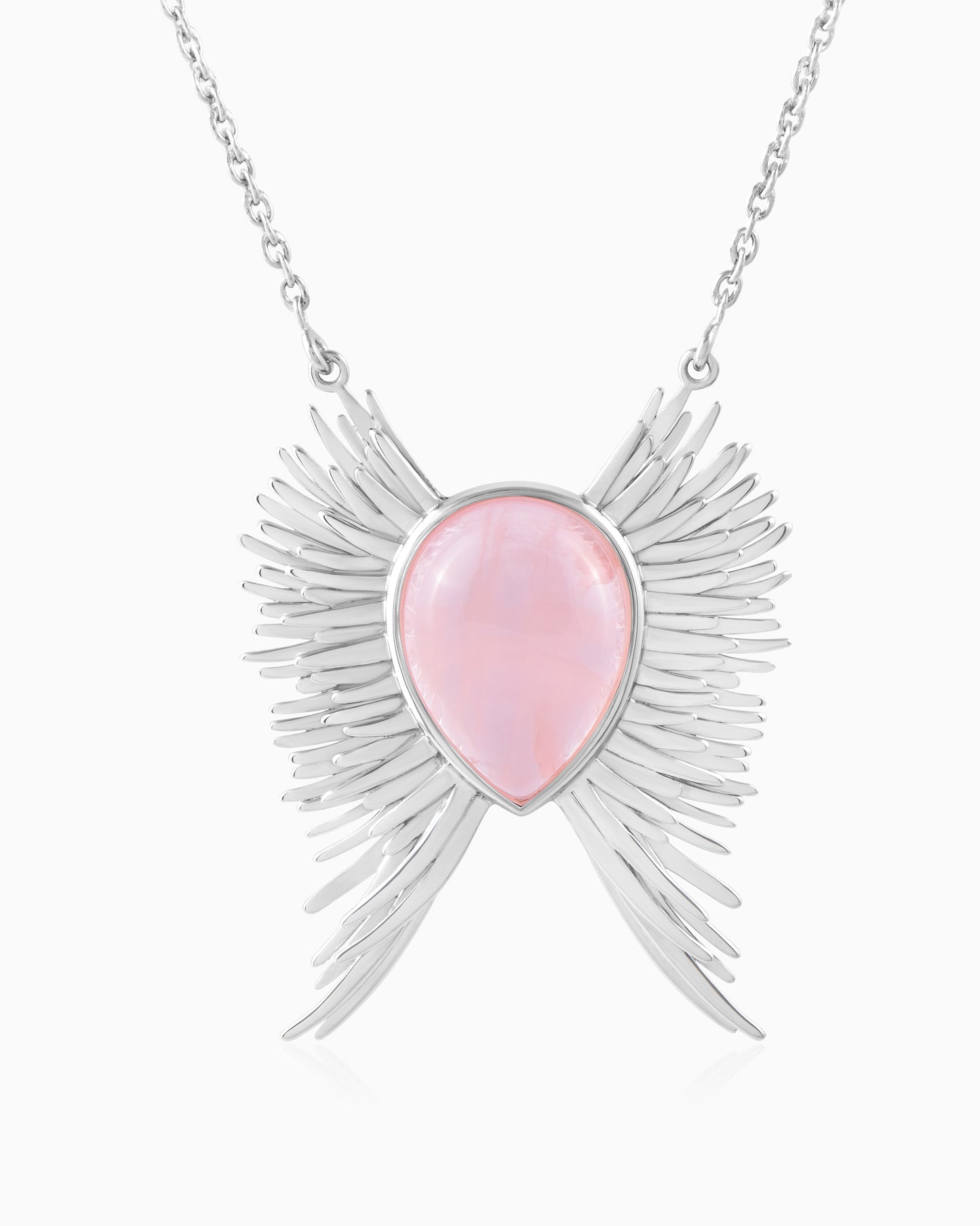 Celestial Dawn Wings Necklace 18"