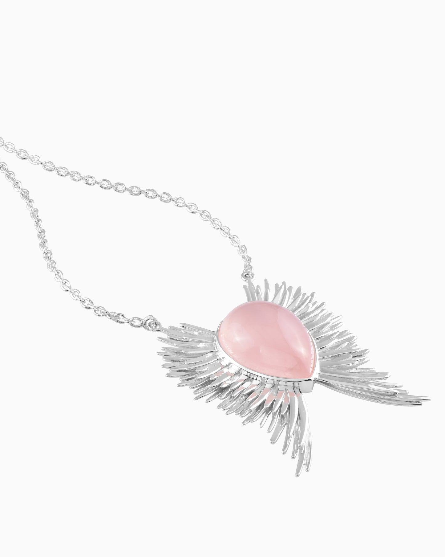 Celestial Dawn Wings Necklace 18"