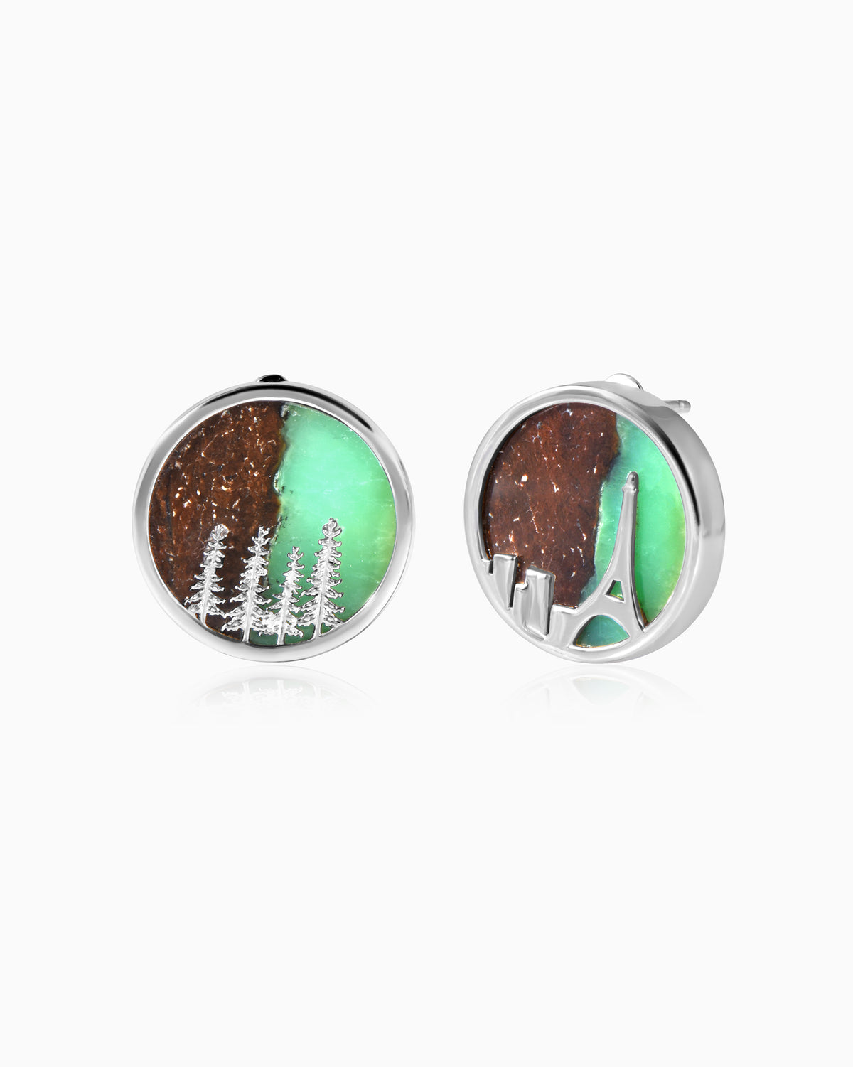 Asphalt bloom Studs – Chrysomatrix
