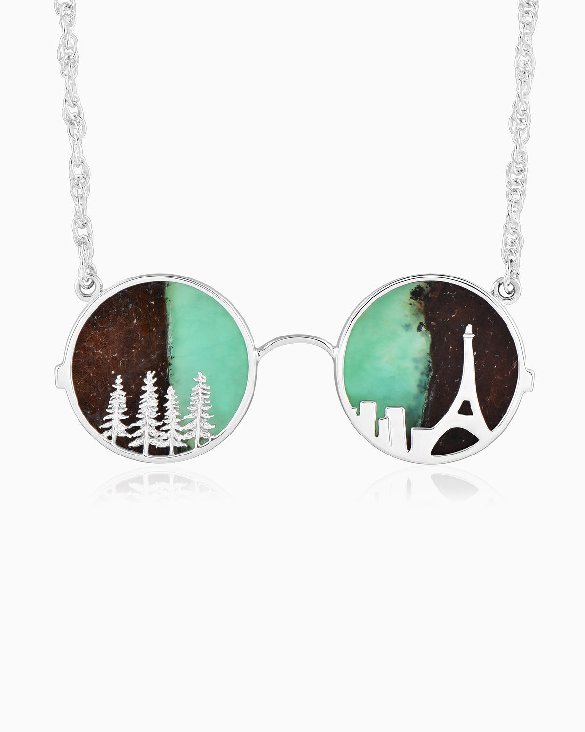 Asphalt bloom Necklace -Chrysomatrix 18