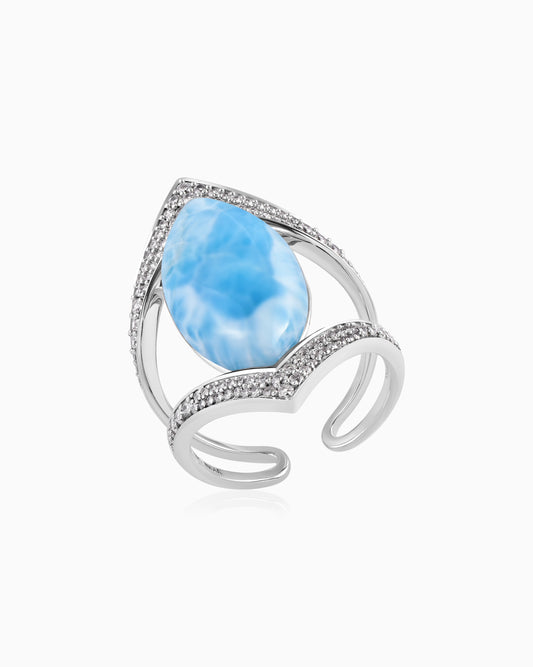Siberean husky Eye Ring