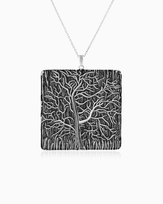 Arboreal Sculpted Pendant